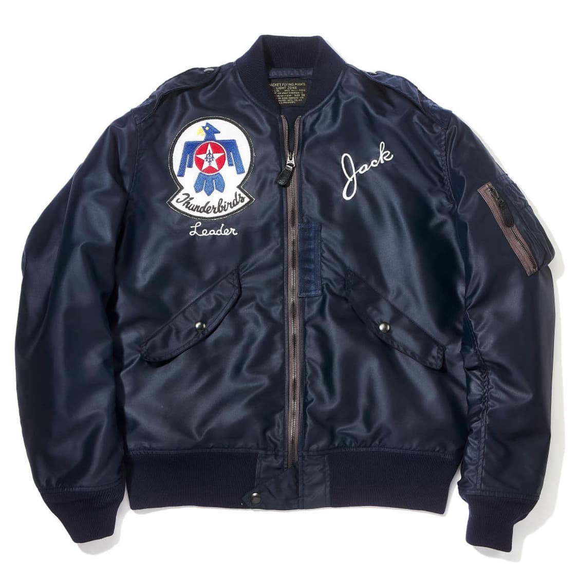 리얼맥코이 타입 L-2A 썬더버드 경량 플라이트 재킷 MJ23004 상품이미지4