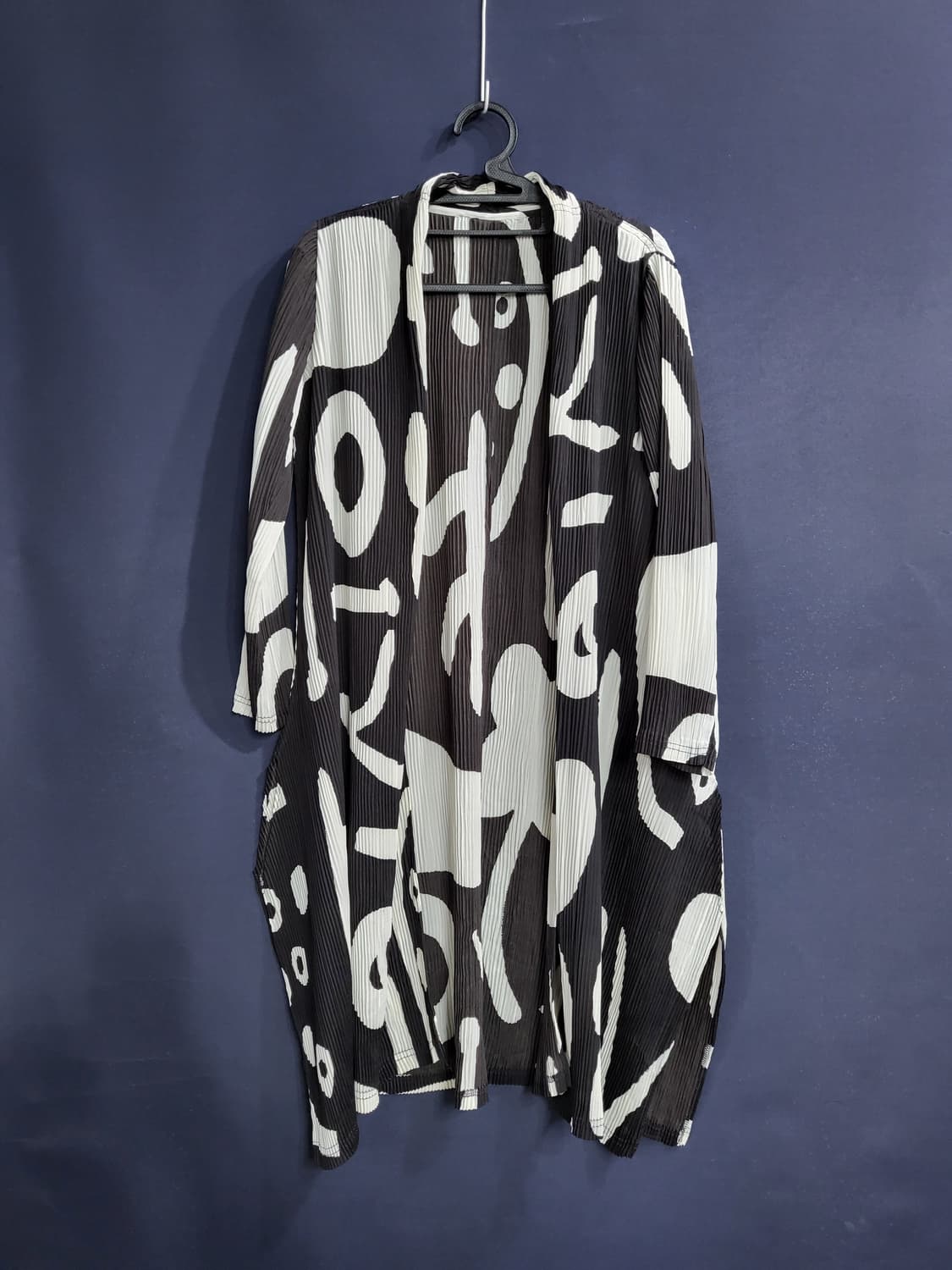 이상봉 에디션 플리츠 오픈 가디건 상품이미지1