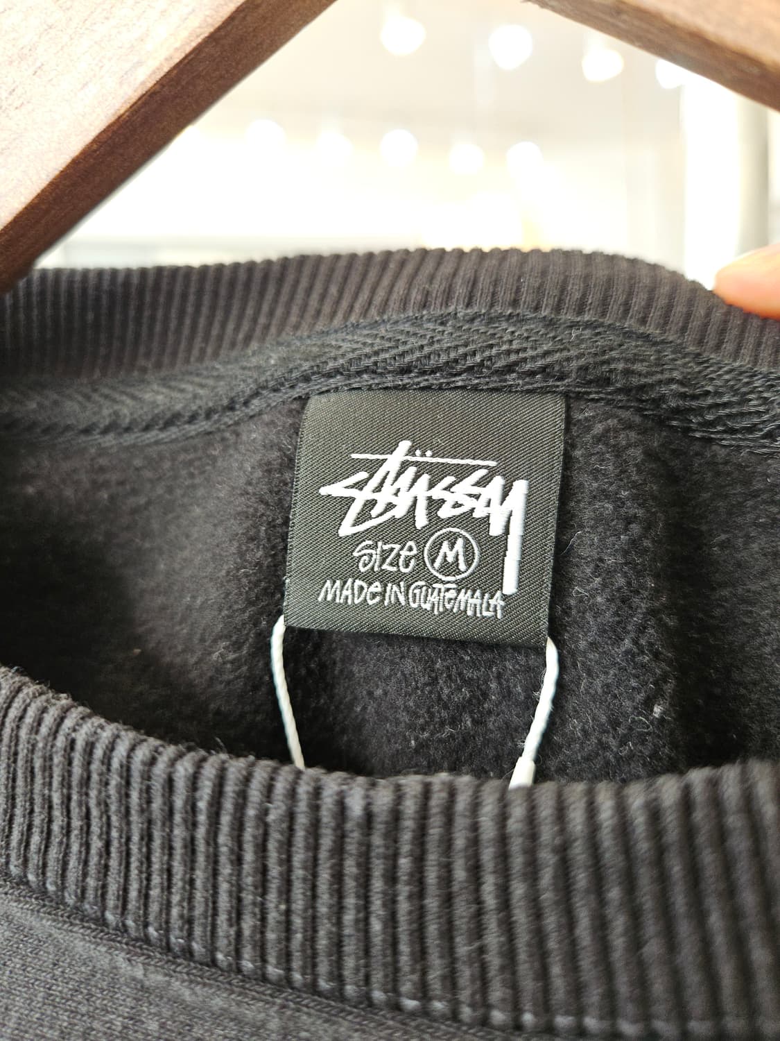 스투시 베이직 로고 맨투맨 상품이미지6