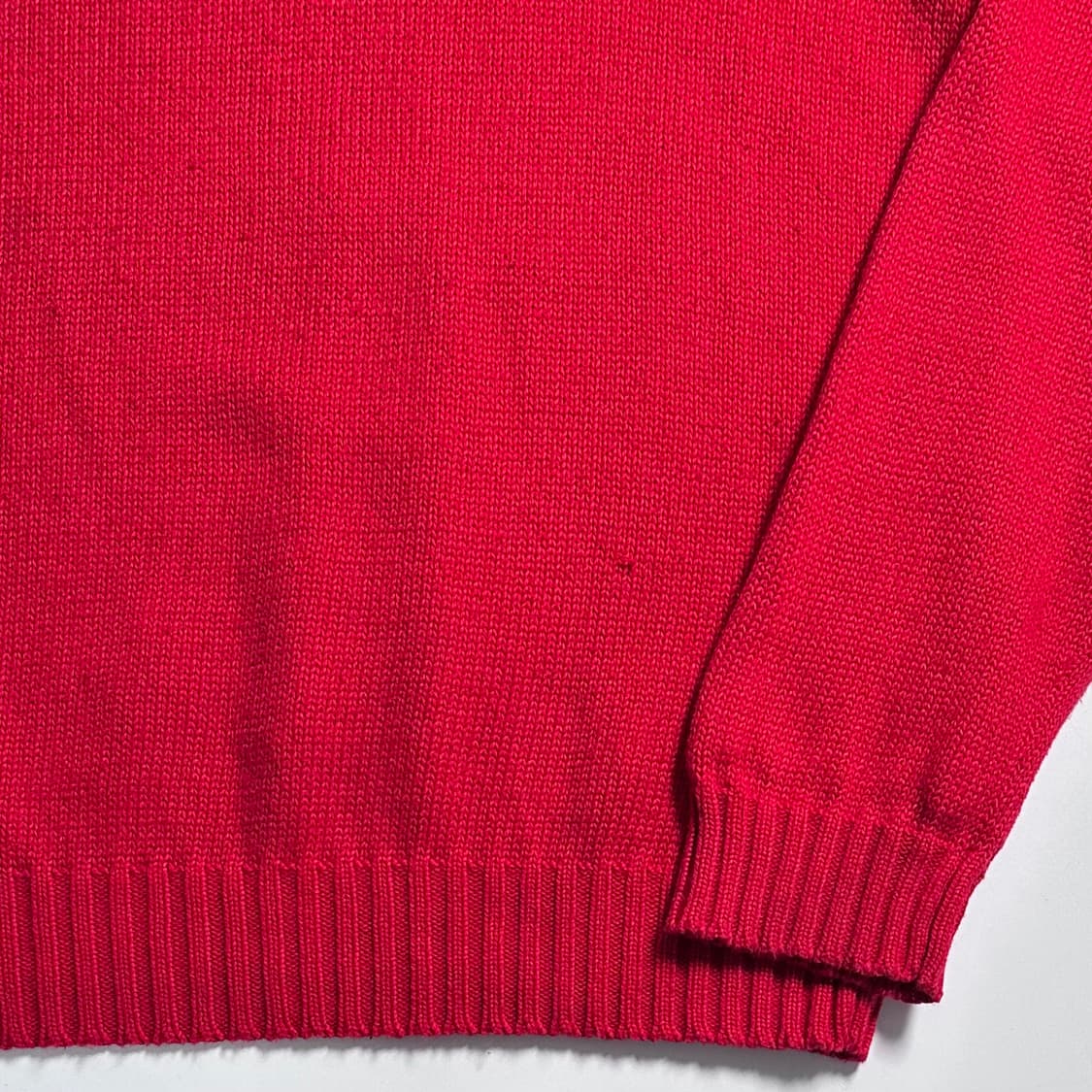 폴로 랄프로렌 레드 코튼 니트 상품이미지4