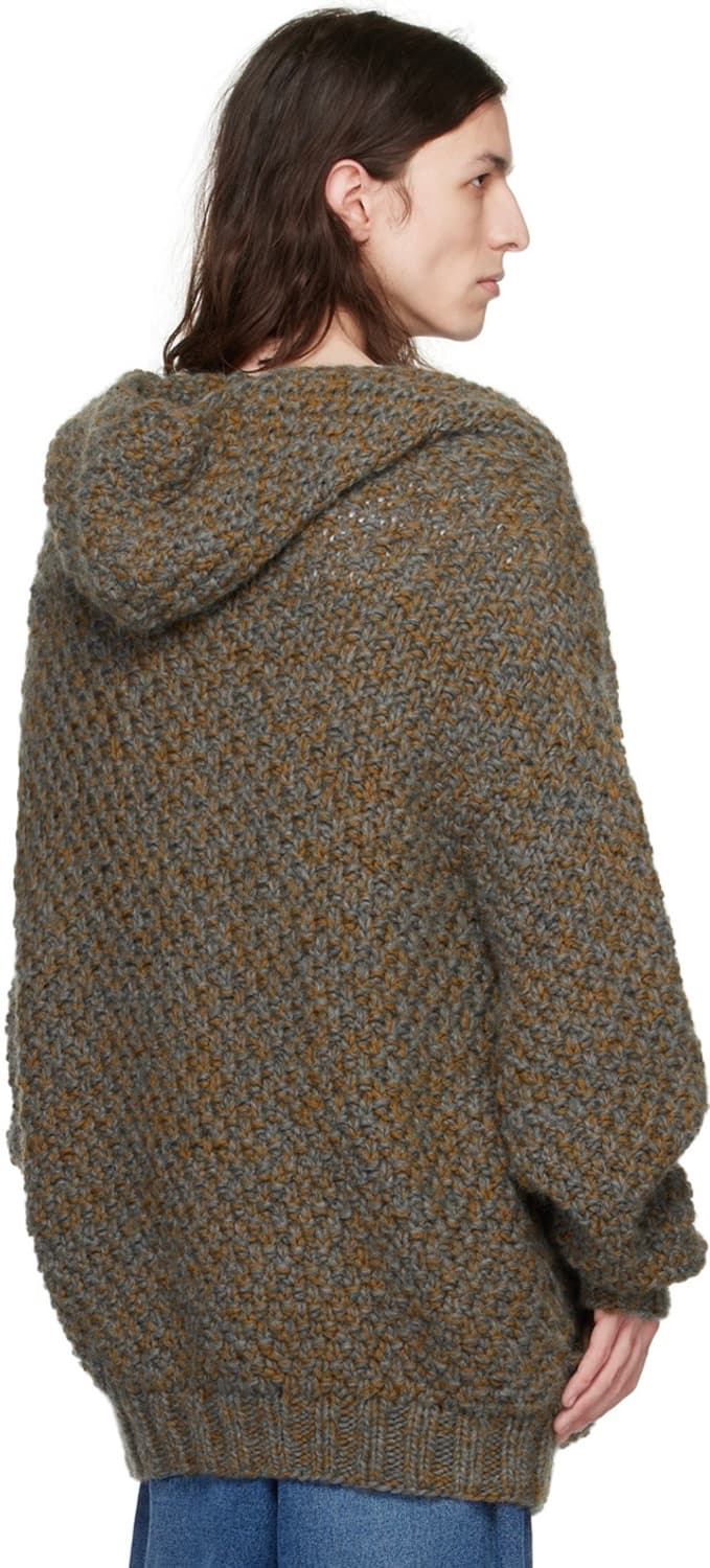 [OS] Bless 브이 넥 후디 스웨터 23AW 상품이미지2