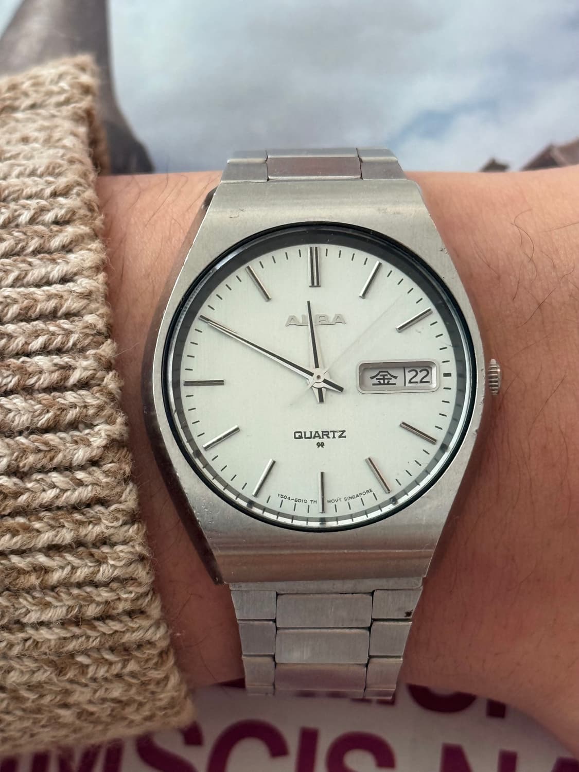 Seiko 세이코 ALBA Quartz Day-Date 상품이미지8