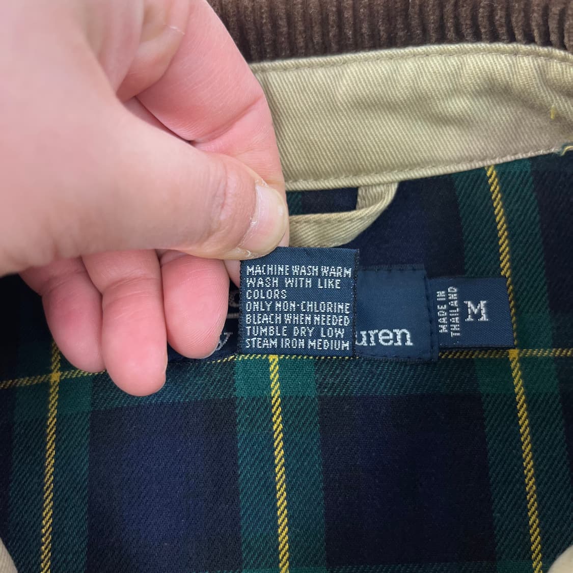 105 폴로랄프로렌 코듀로이 스윙톱 블루종 자켓 상품이미지4