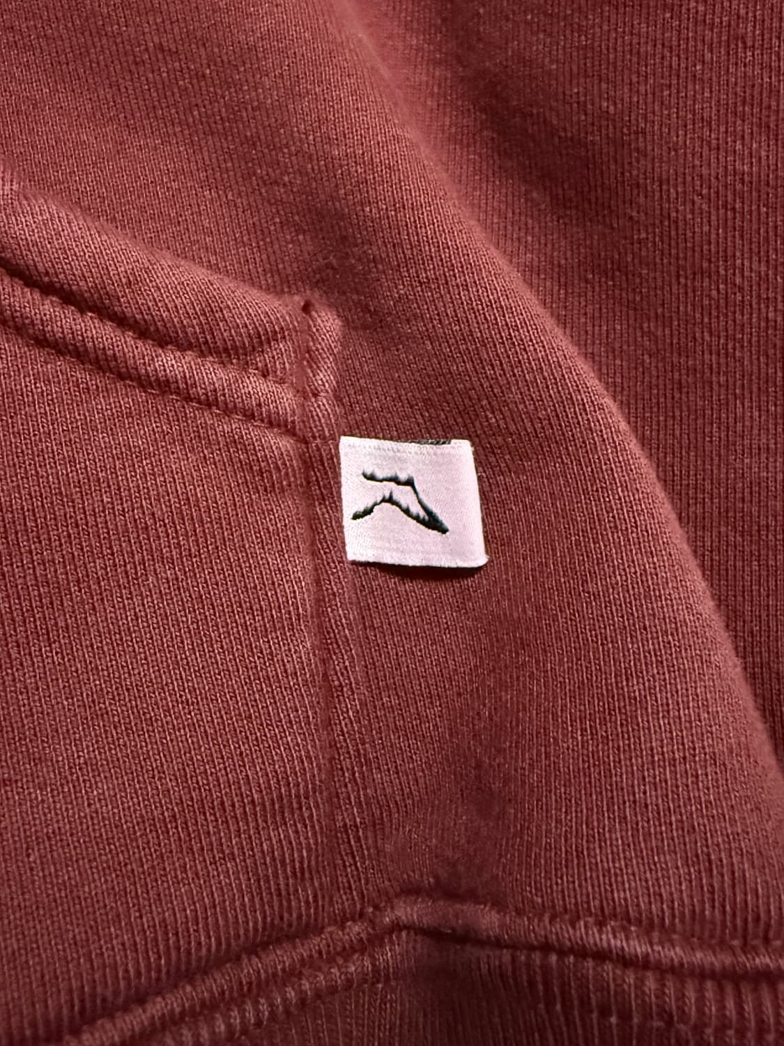 아킴보클럽 후드 집업 와인 XL 상품이미지5