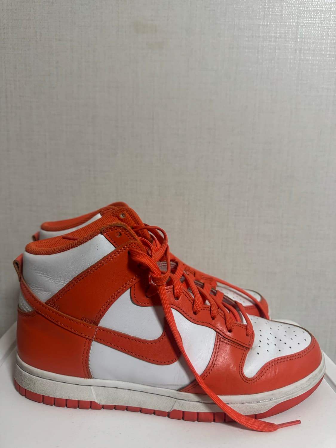 나이키 덩크 하이 레트로 오렌지 블레이즈 255 상품이미지7