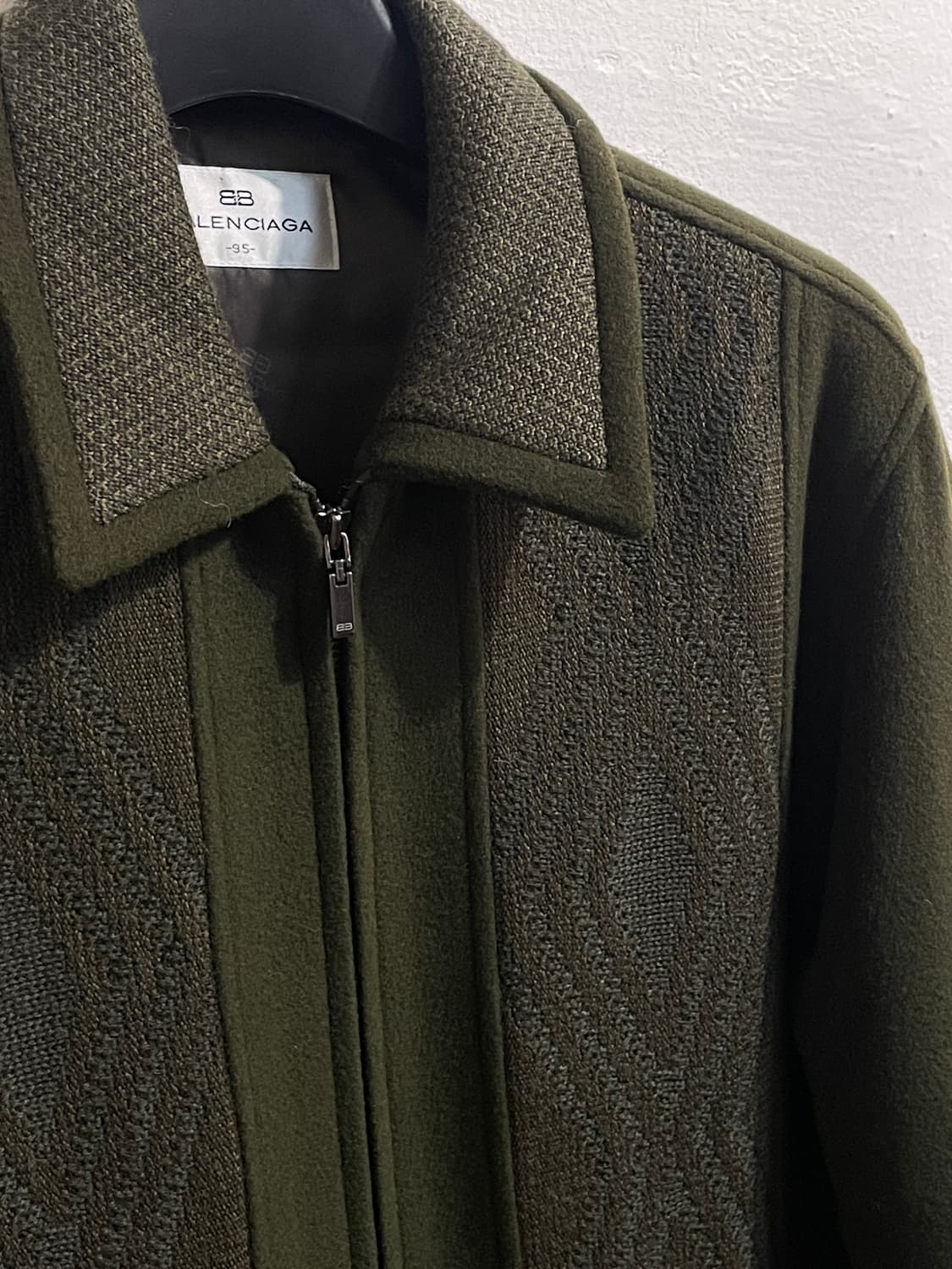 발렌시아가 울 집업 자켓 상품이미지2