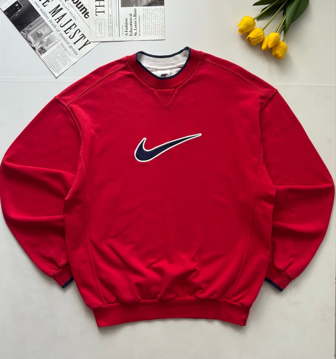 Nike 나이키 빈티지 빅 스우시 오버핏 맨투맨  상품이미지2
