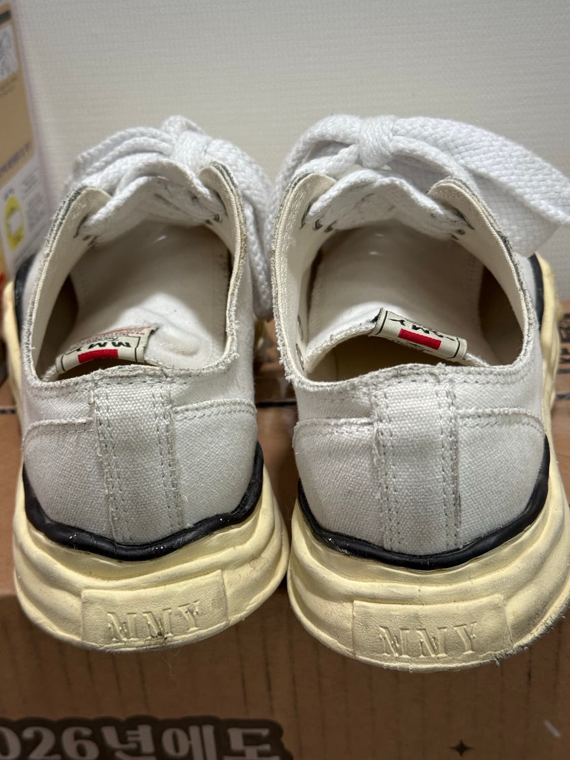 미하라 야스히로 피터슨 OG 스니커즈 아이보리 41 상품이미지2