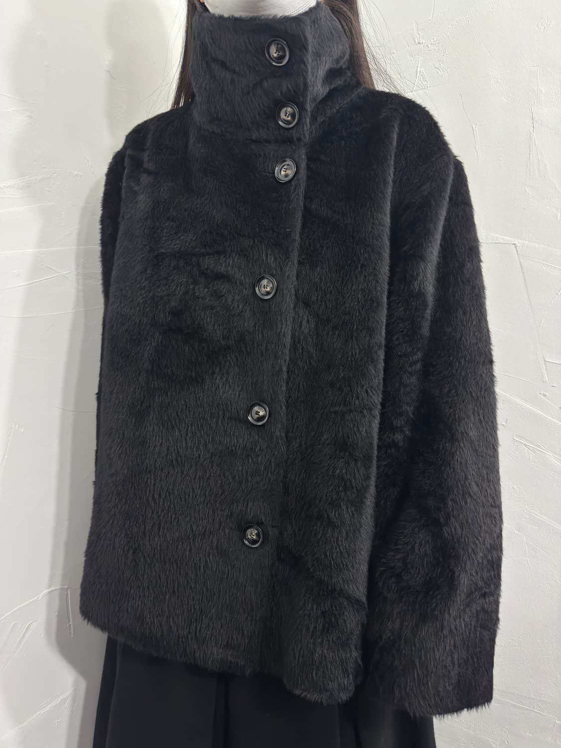 DoCLASSE button fur jacket 상품이미지1