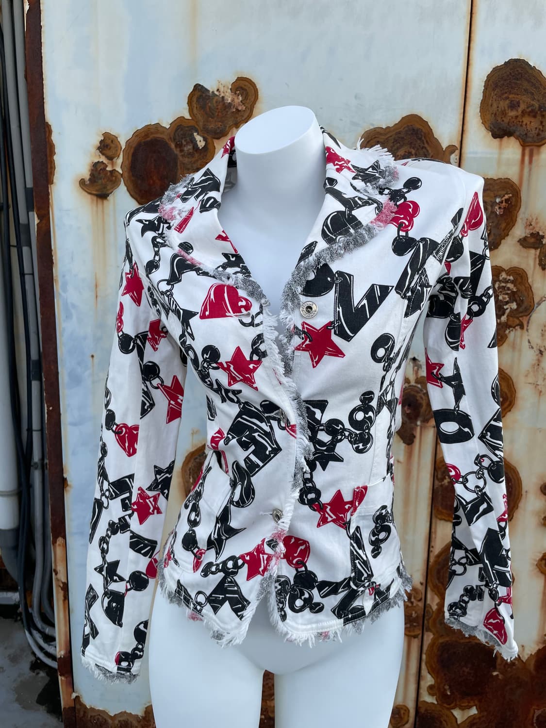🎸MOSCHINO 패턴 디테일 자켓🎸 상품이미지5
