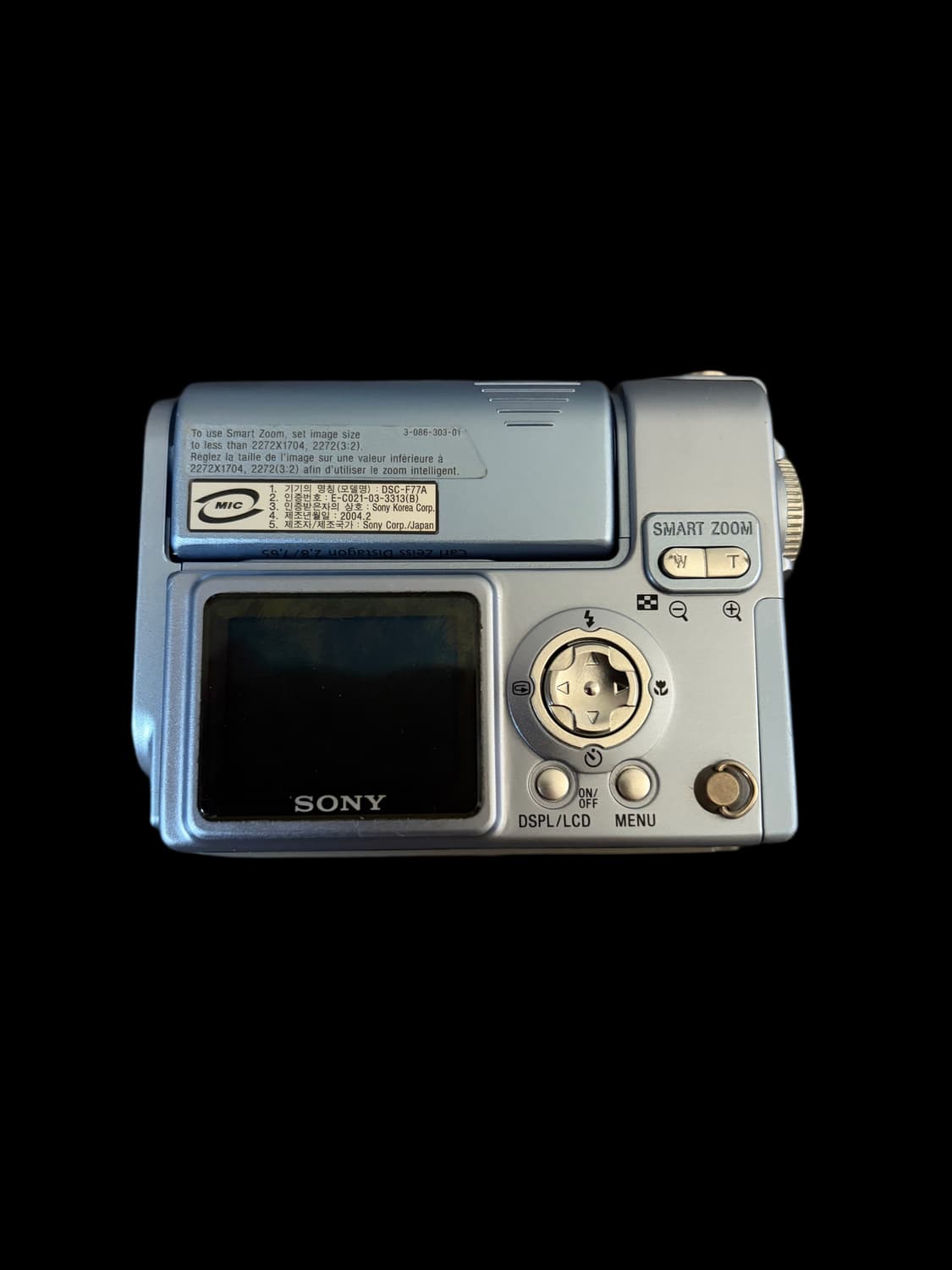 SONY Cybershot DSC-F77A, 2003 상품이미지2