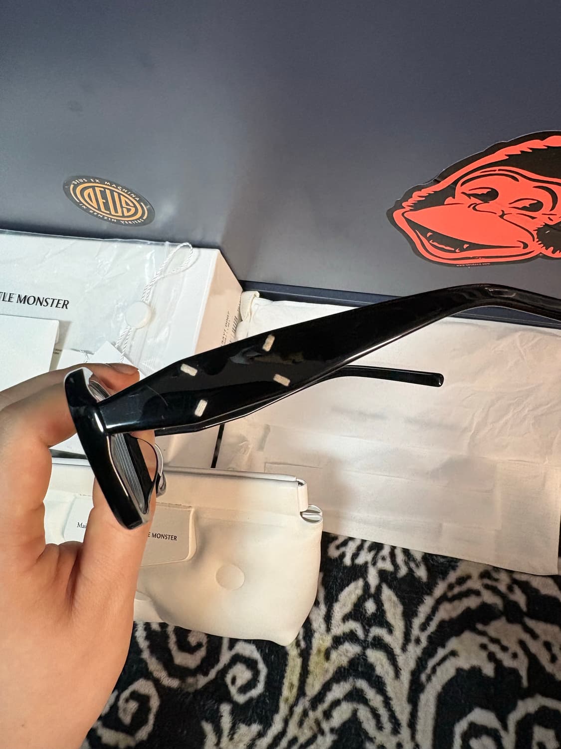 젠틀몬스터x메종마르지엘라 MM212 블랙 클리어 상품이미지6