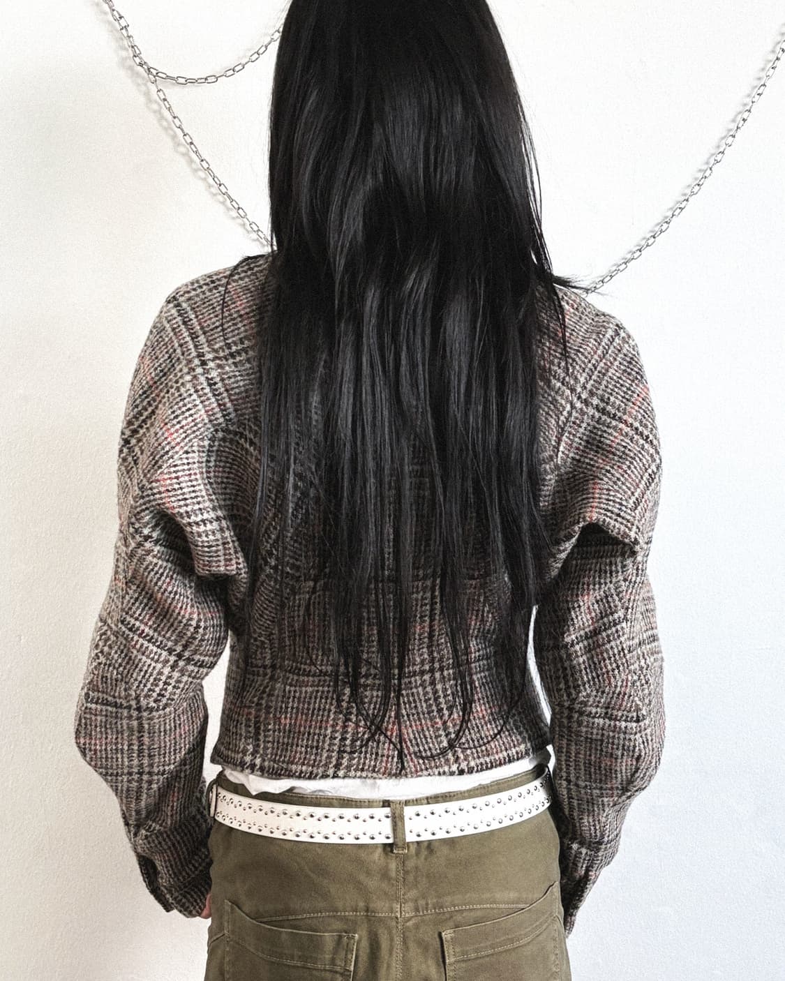 비비안웨스트우드 본인기 11AW 런웨이 asymmetric 버튼 울자켓 상품이미지5