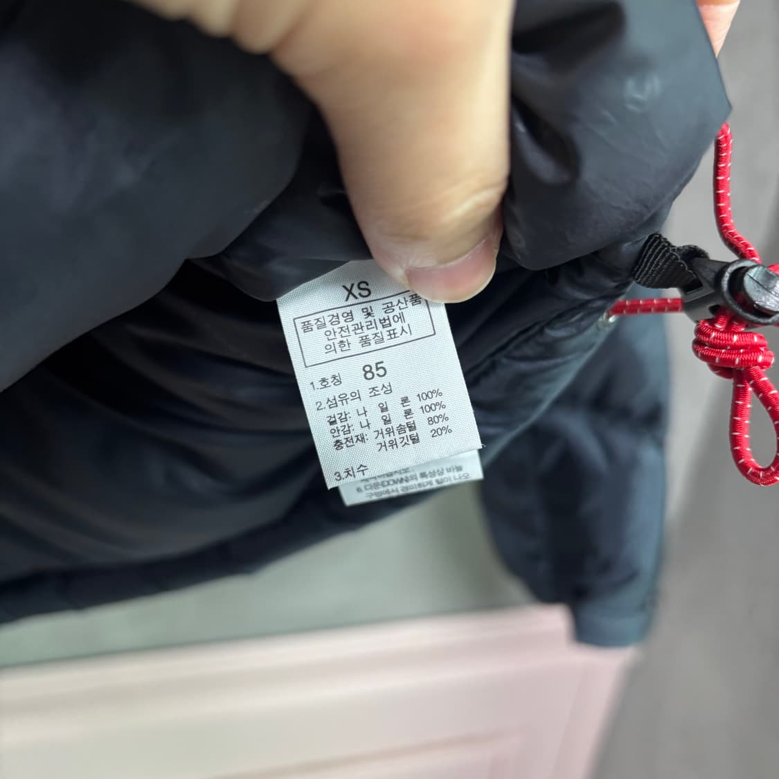 노스페이스 700 써밋 윈드스토퍼 구스다운 패딩 상품이미지3