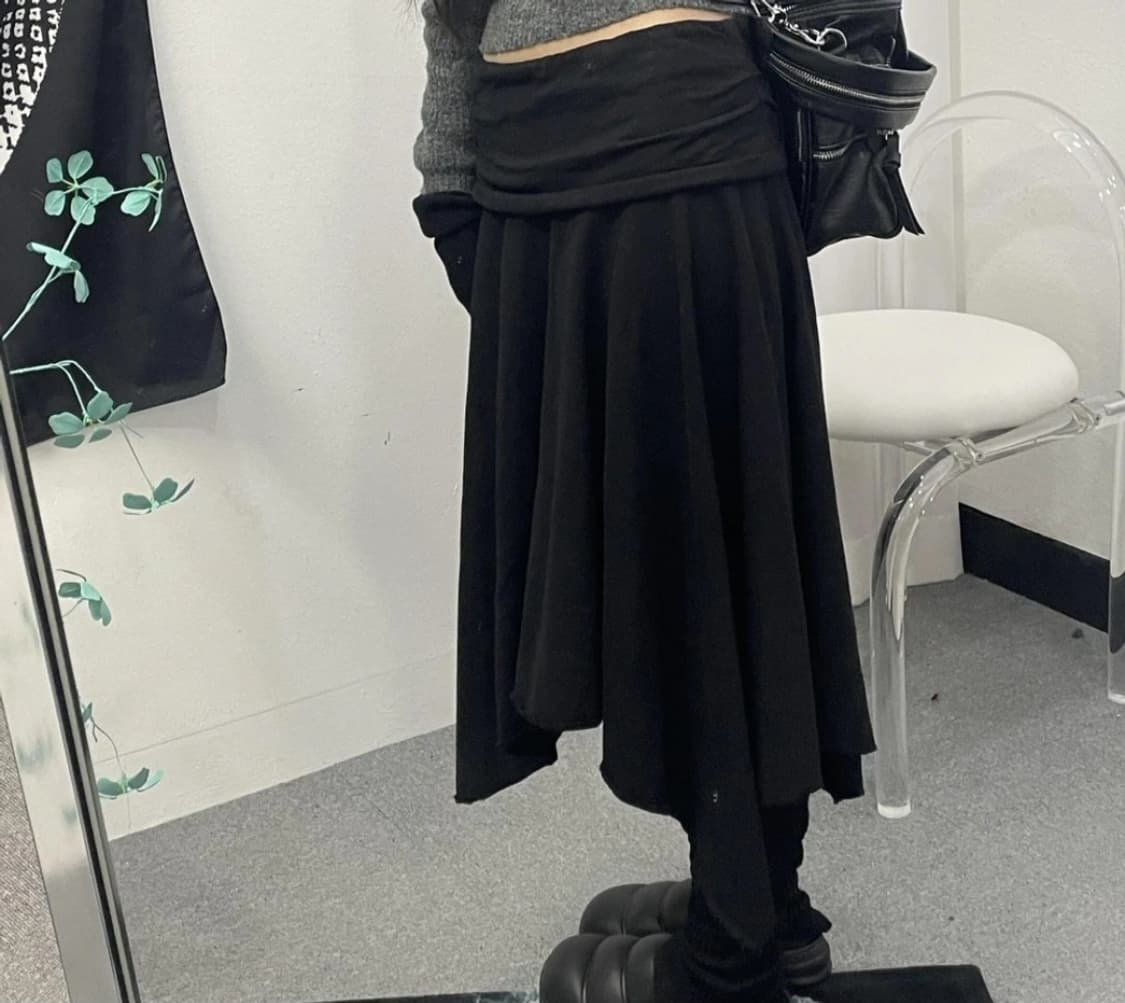 부츠컷 셔링 레깅스 코디 판매 새 것 상품이미지6