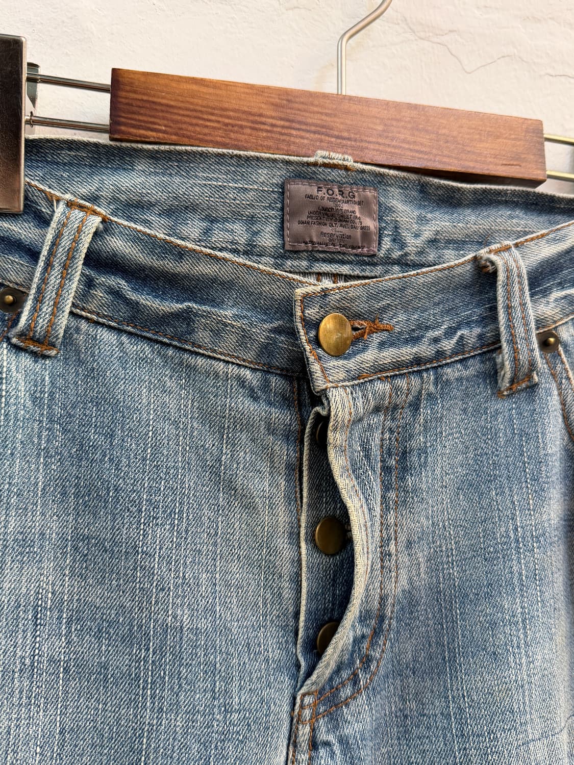 DonaN 도난 맵스트리 디스트로이드 데님 진 W38 상품이미지9