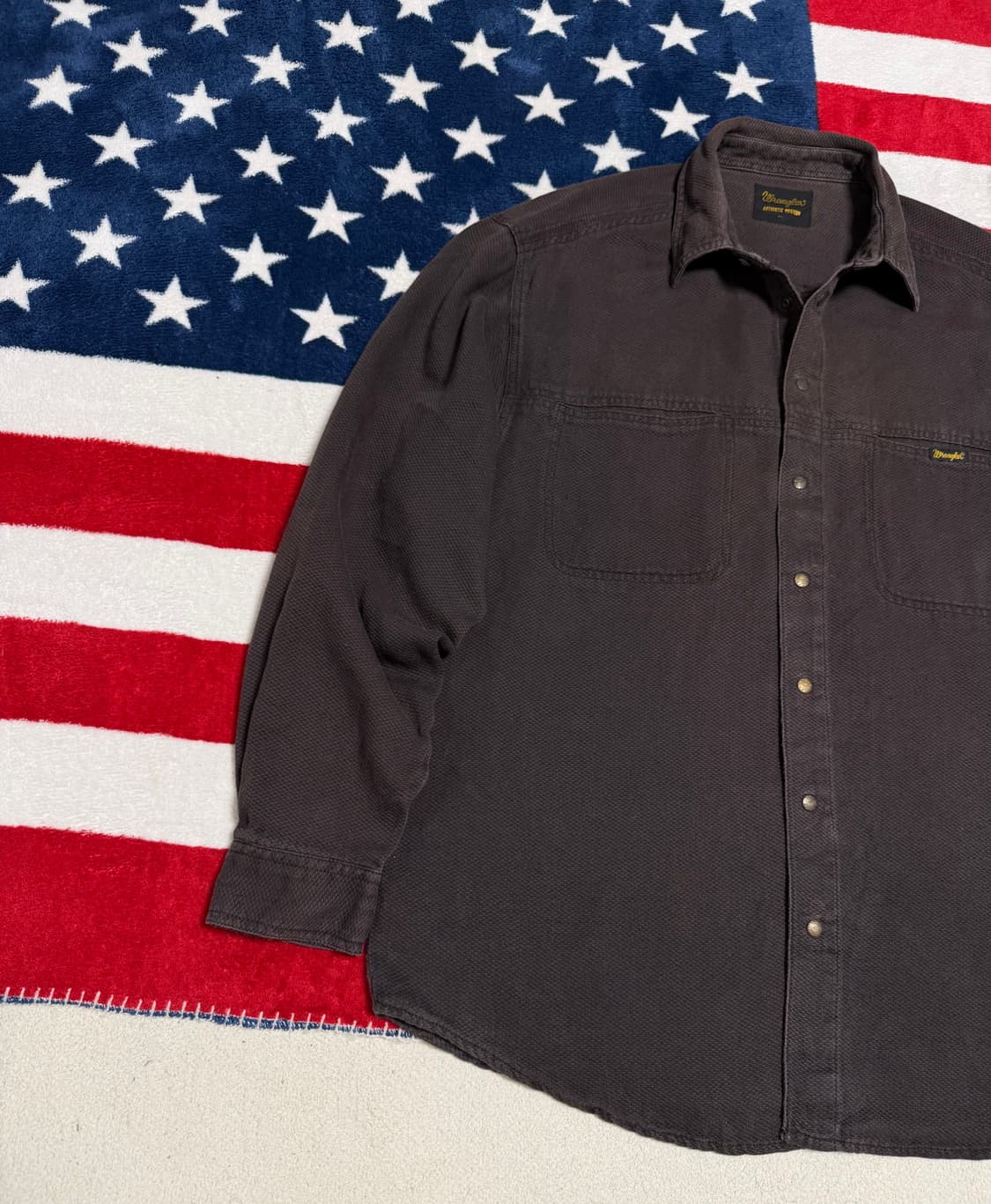 랭글러 워크셔츠 Wrangler Work Shirt vintage[XL] 상품이미지2