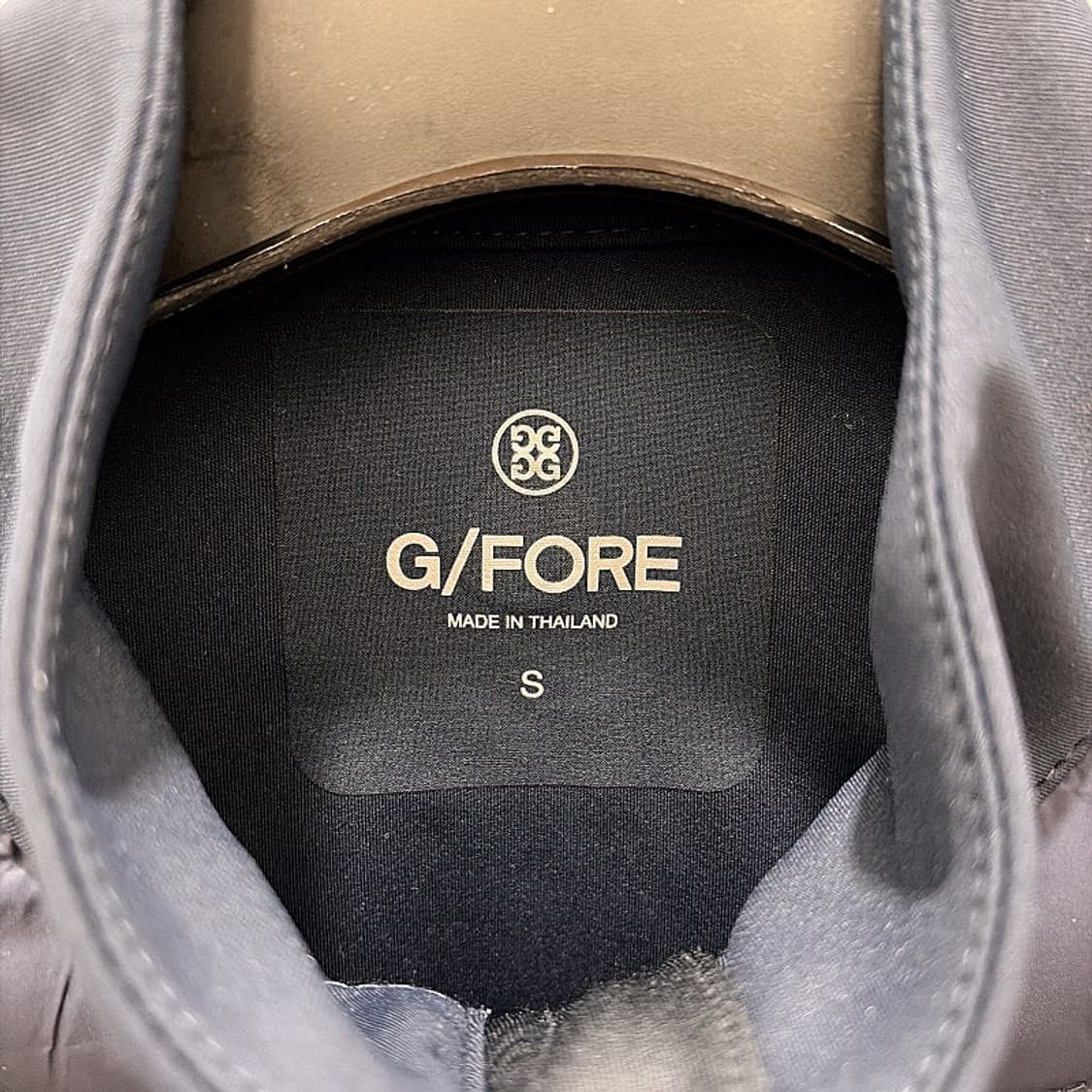 (정품/새상품) 지포어 여성 네이비 하이브리드 패딩 자켓 상품이미지3