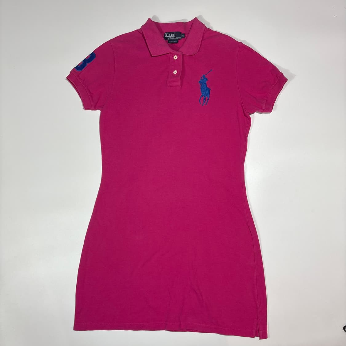 폴로랄프로렌 핑크 빅포니 카라 원피스 상품이미지1