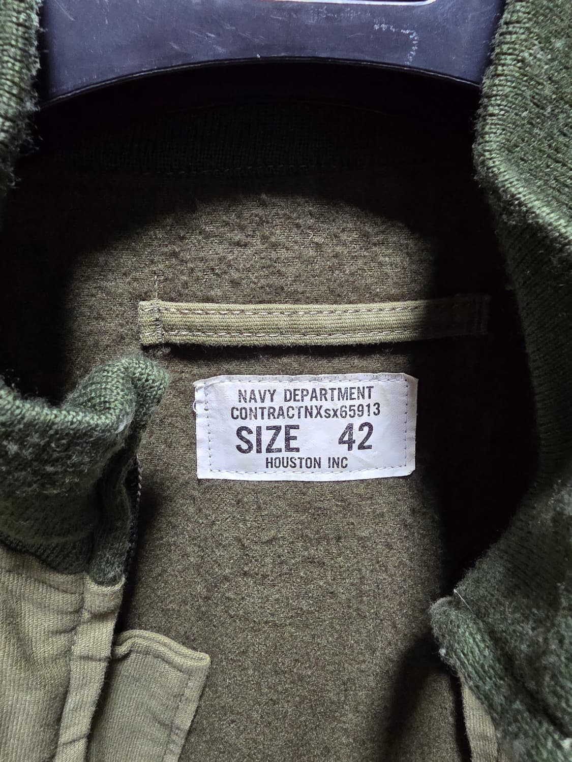 휴스턴 올리브 덱자켓 42 usnavy 탱커자켓 상품이미지3