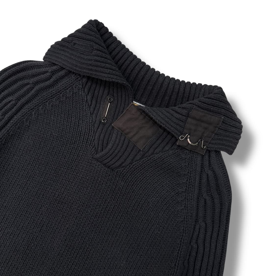 타미힐피거 하프카라 니트 r1931 상품이미지6