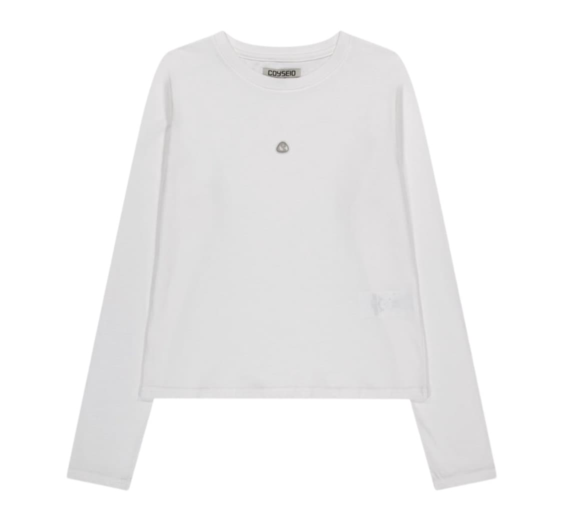 코이세이오 coyseio 롱슬리브 화이트 상품이미지1