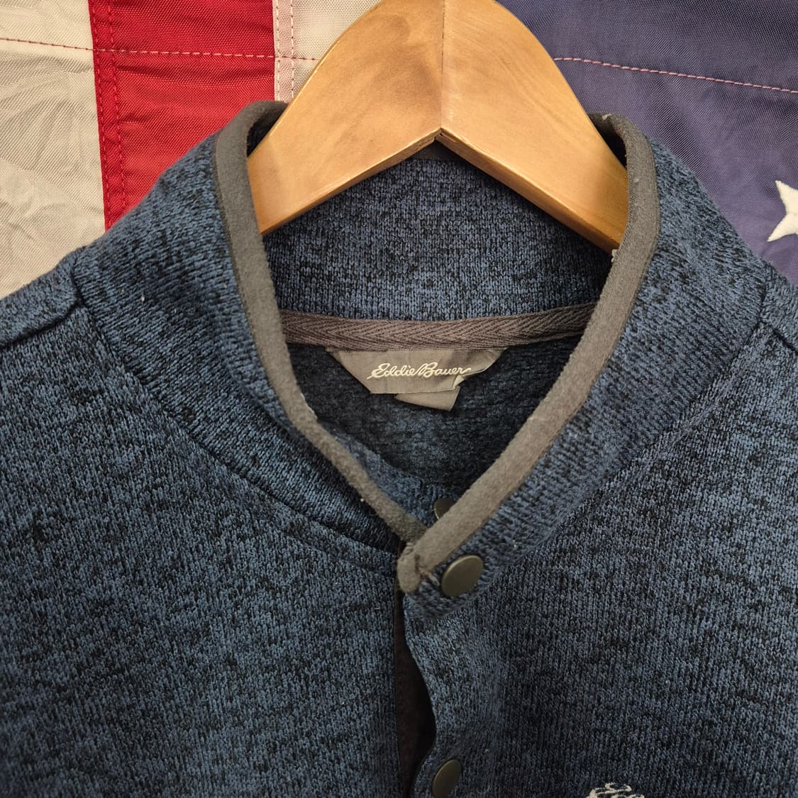 00s 에디바우어 버튼 반집업 신칠라 상품이미지3