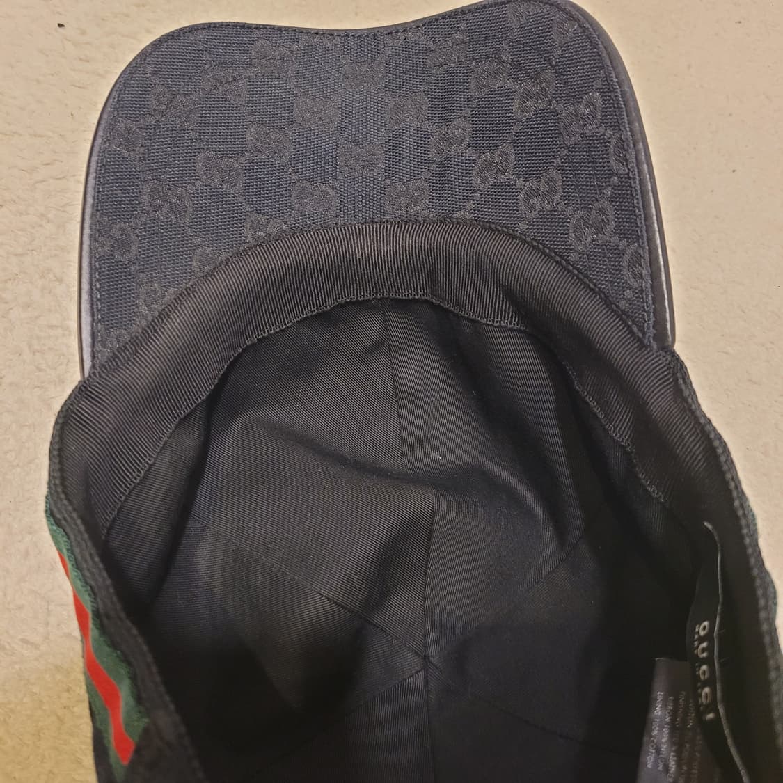 구찌 GG캔버스 볼캡 L 상품이미지5