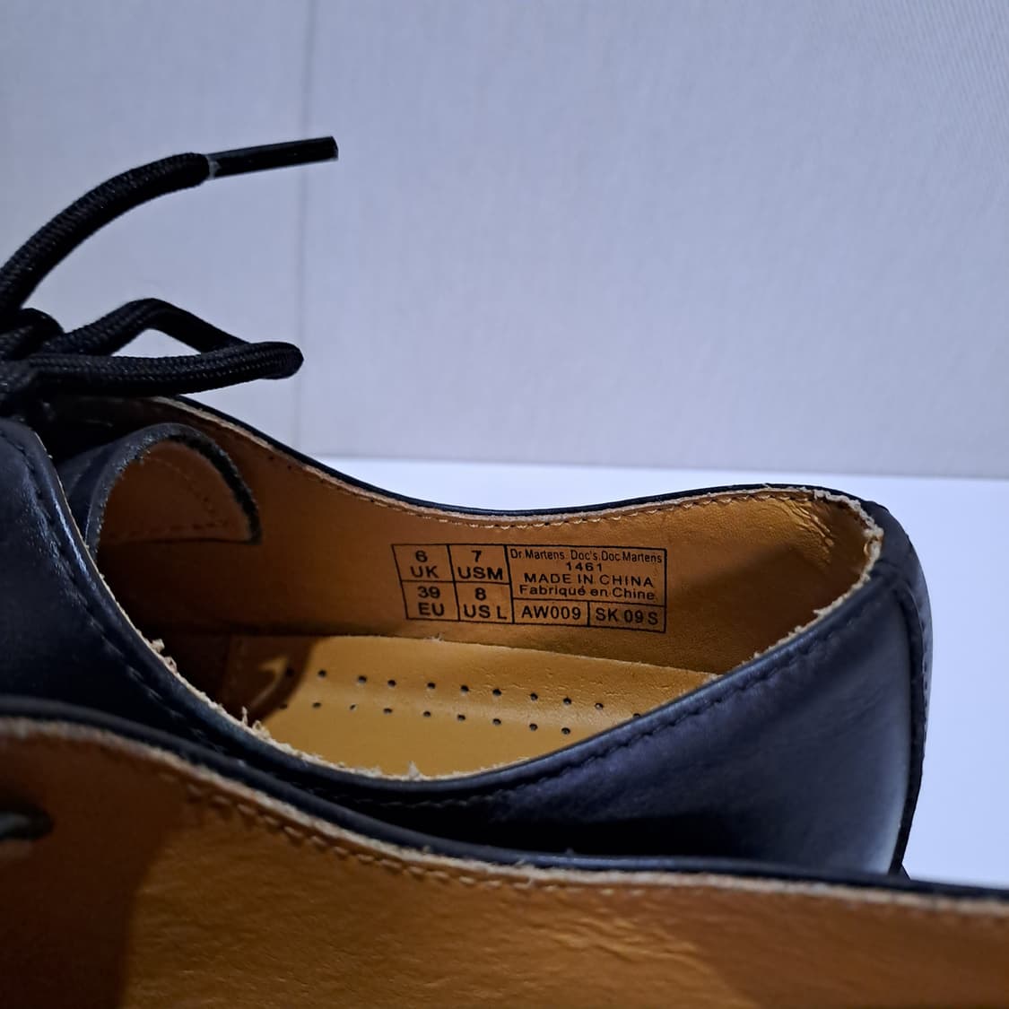 (택포) 닥터마틴 1461 더비슈즈 UK6 250 B364 상품이미지6