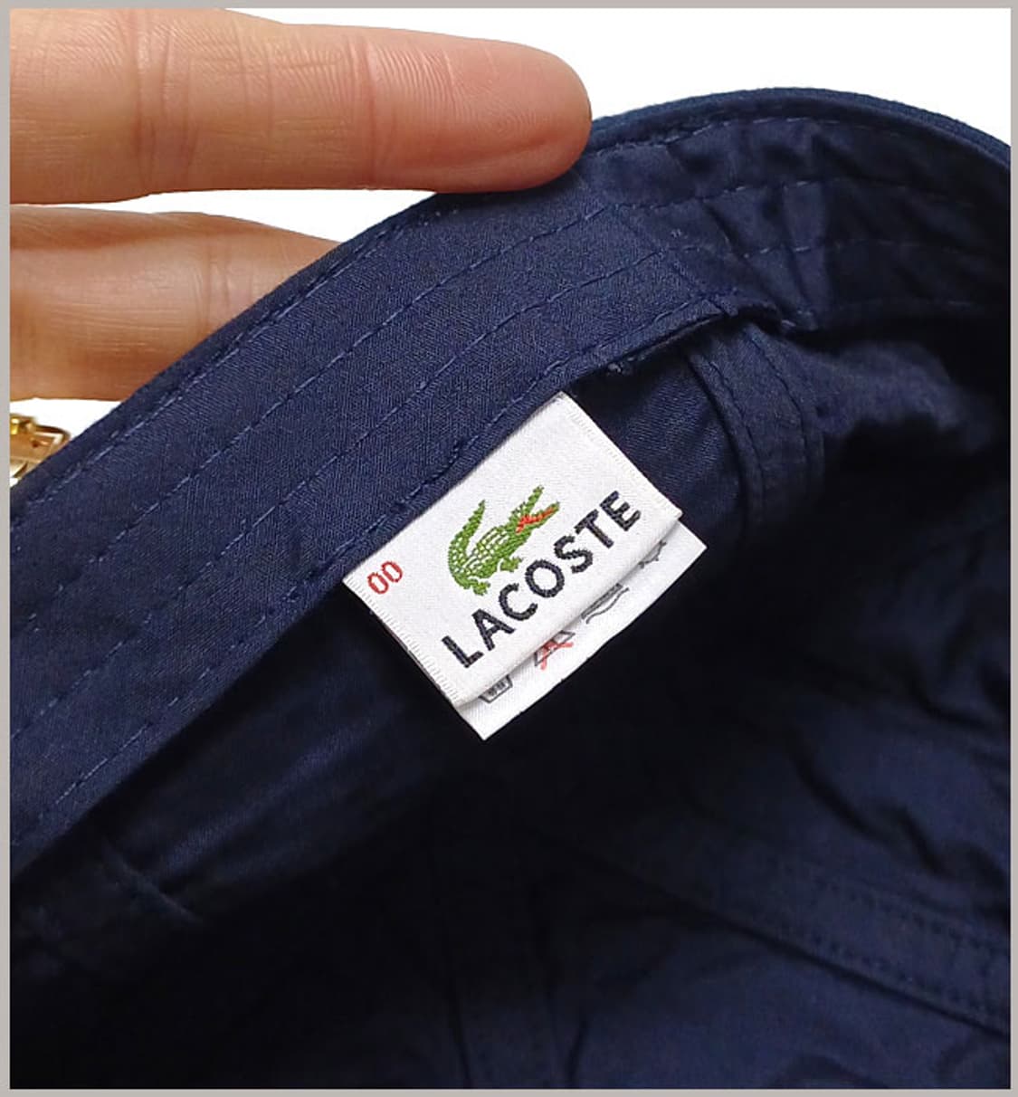 라코스테 정품 여성 헌팅캡 모자 J-517 상품이미지6