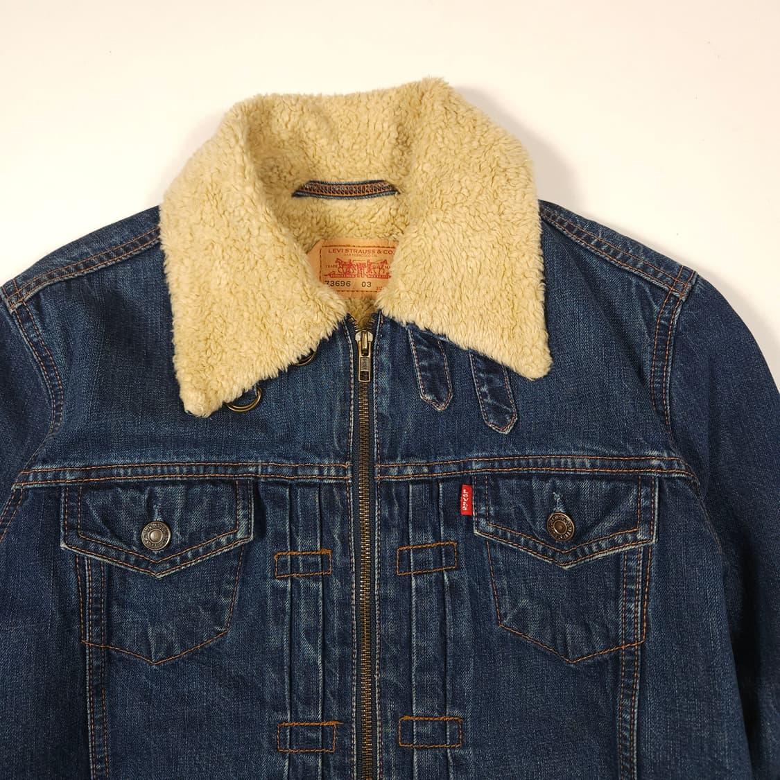 리바이스 쉐르파 데님 트러커 자켓 상품이미지2