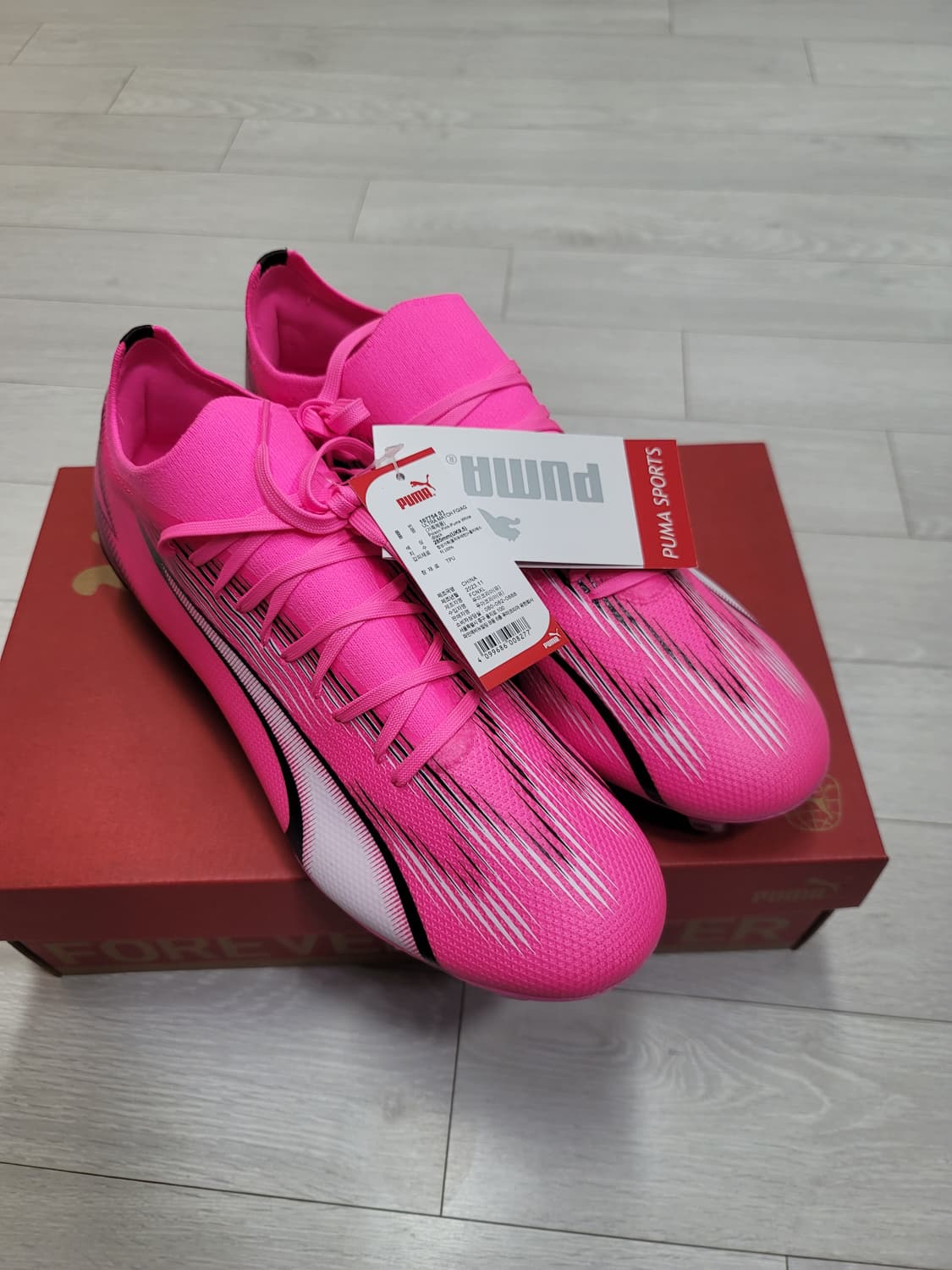 (285) 푸마 축구화 울트라 매치 FG/AG[대전 직거래도 가능] 상품이미지10