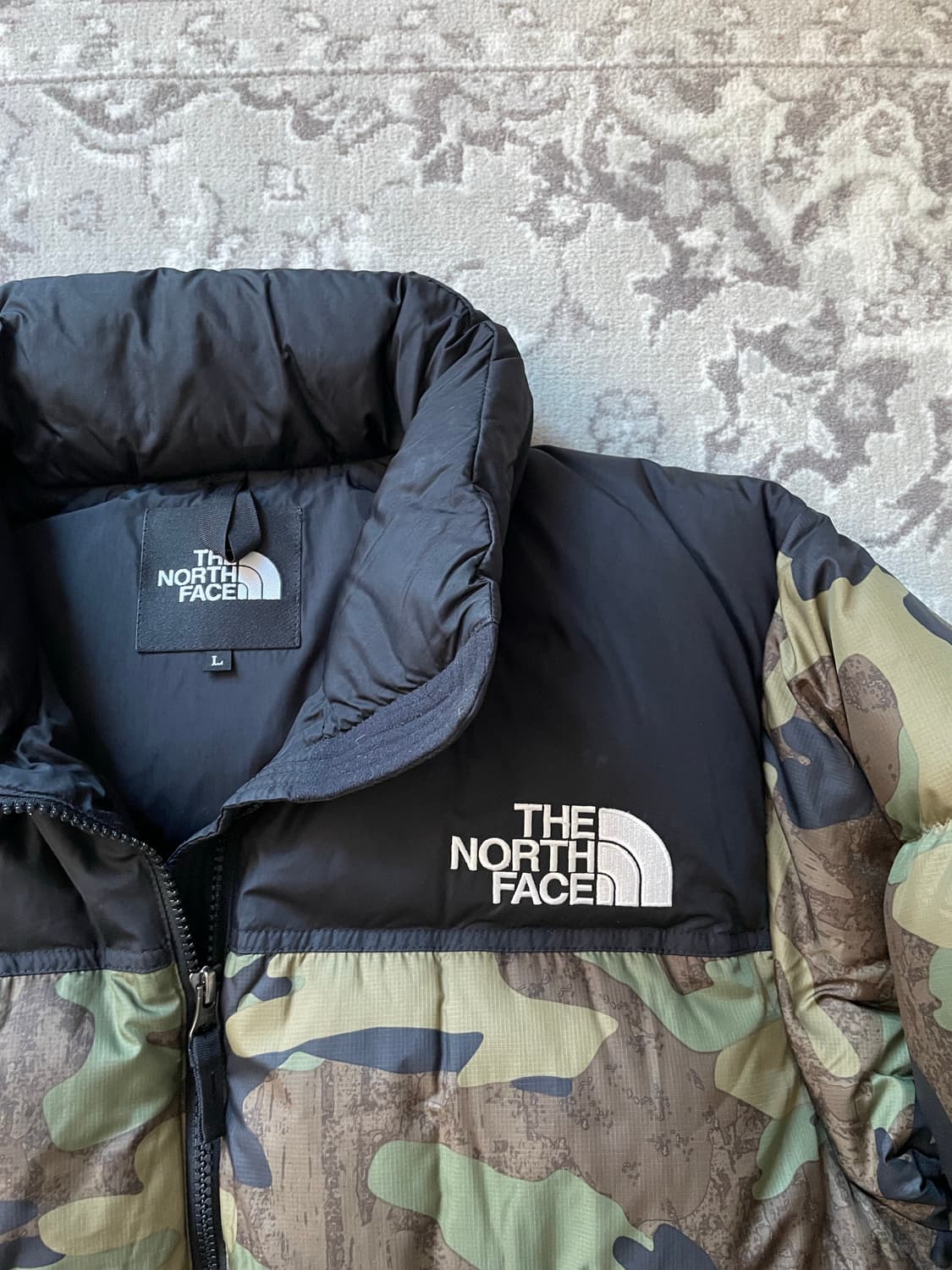 노스페이스 재팬 카모 눕시 패딩 상품이미지3