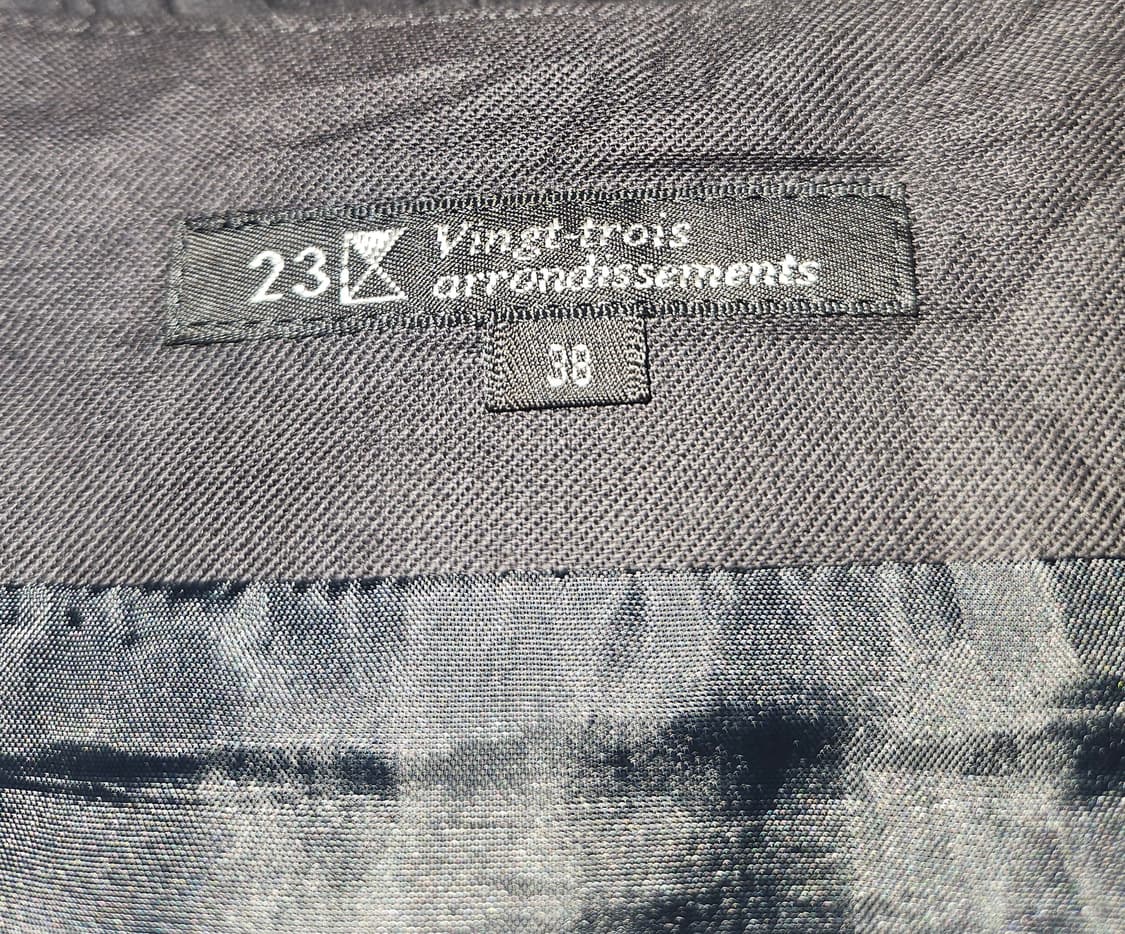 vingt-trois 공겜 히메 세무 플리츠 미디 스커트 상품이미지5