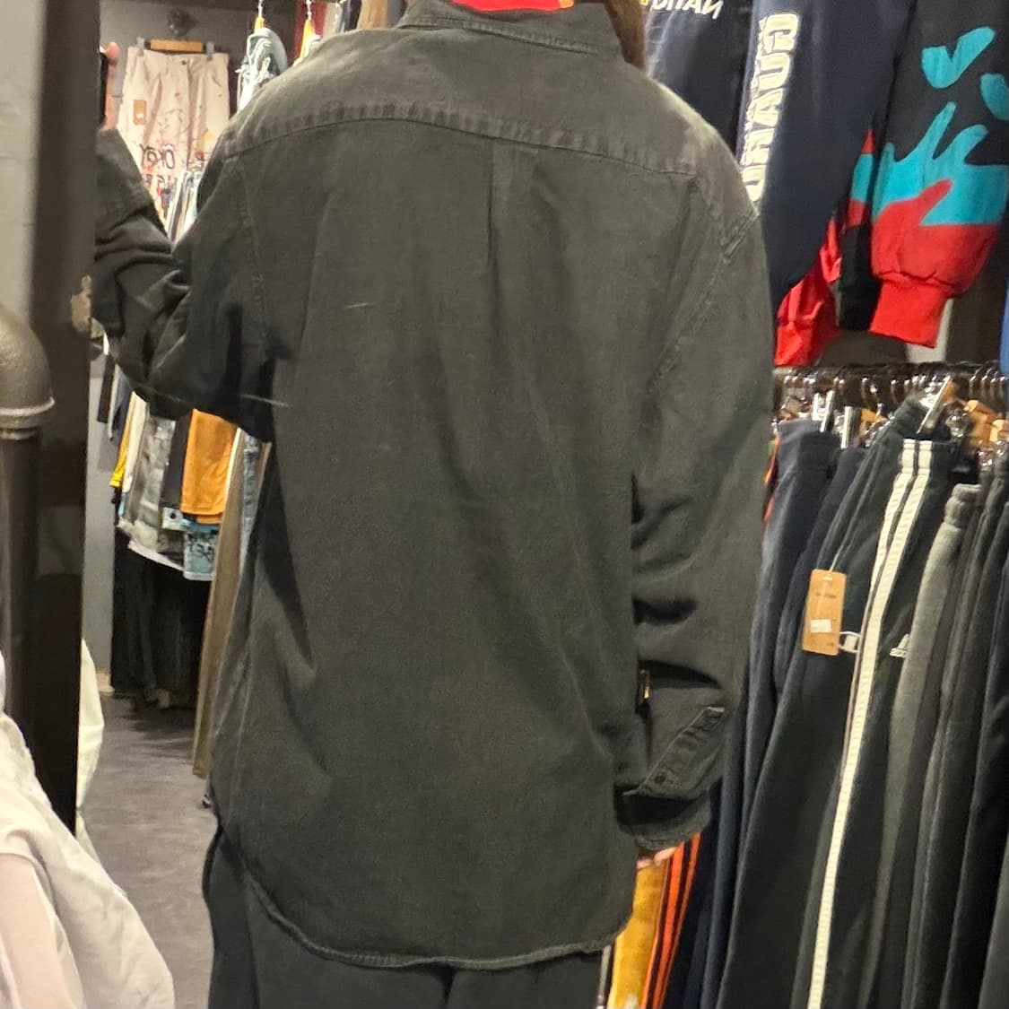 [IM]  Carhartt 칼하트 긴팔 셔츠 딥그레이 상품이미지4