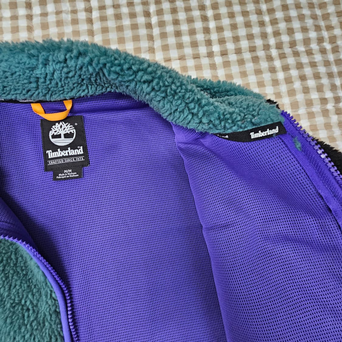 팀버랜드 오버핏 플리츠 집업자켓 남자100 상품이미지6