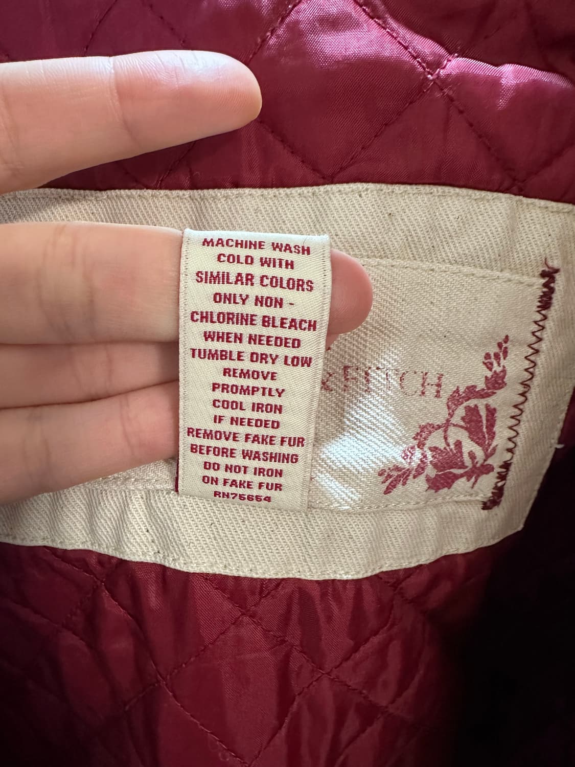 빈티지 아베크롬비 카키퀼팅 워크 자켓 상품이미지7