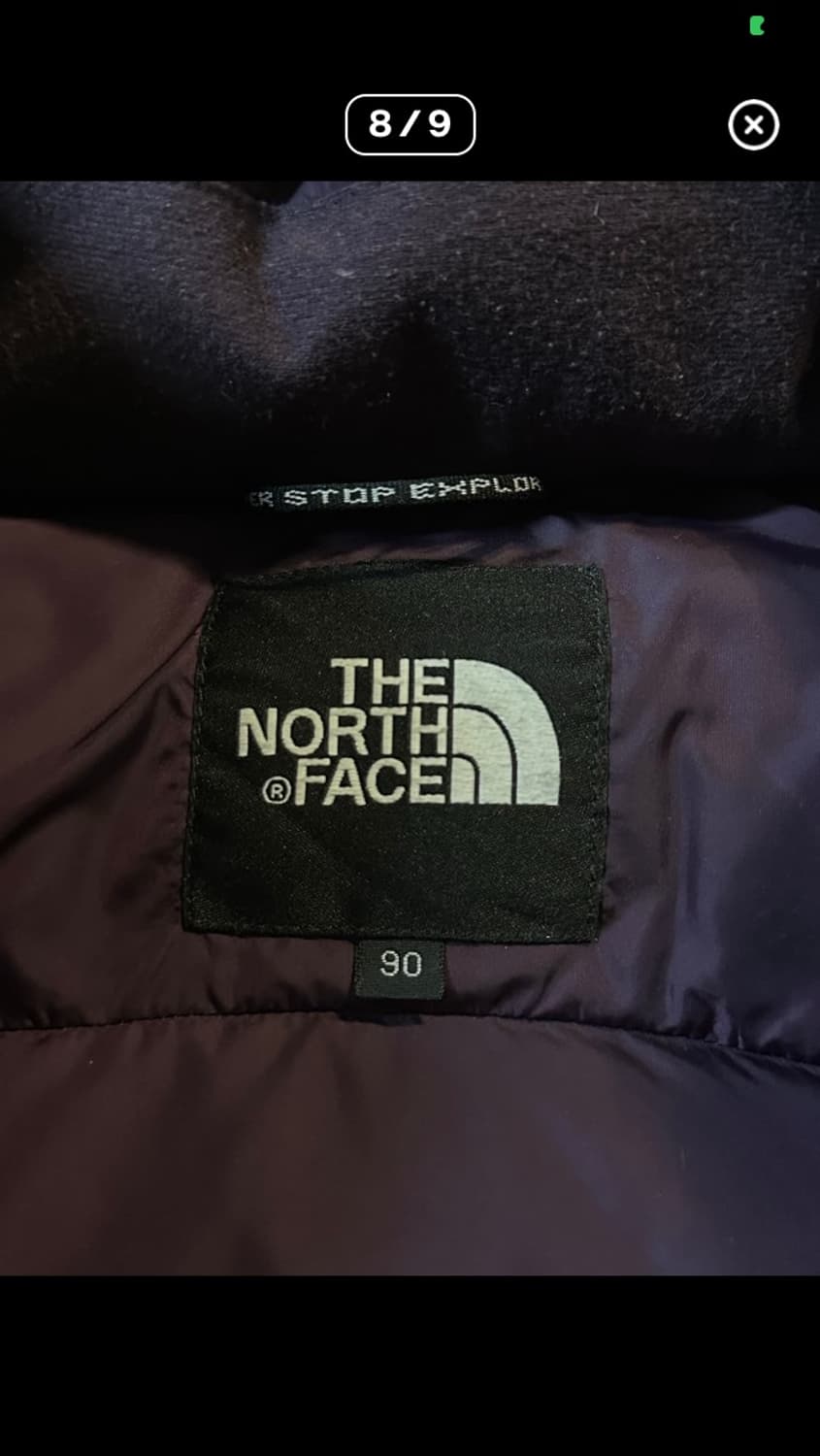 (택포) 노스페이스 보라색 경량패딩 상품이미지9