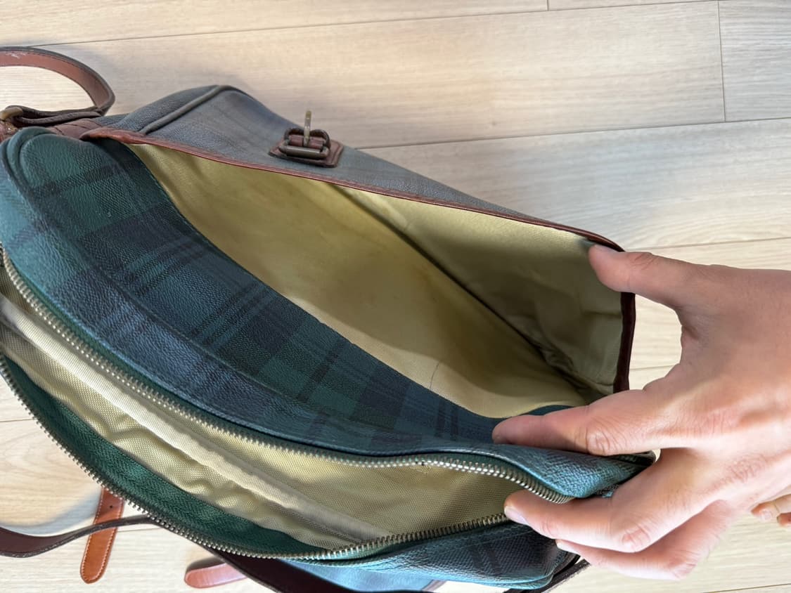 폴로 랄프로렌 타탄체크 블랙와치 크로스백 상품이미지4