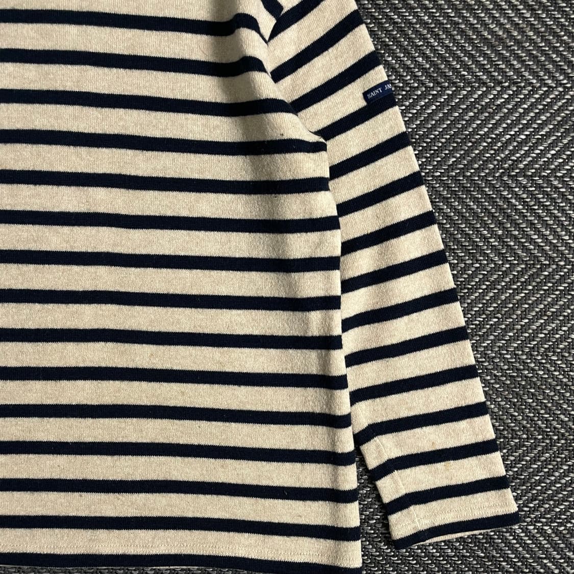 세인트제임스 단가라 램스울 스웨터y 3077 상품이미지3