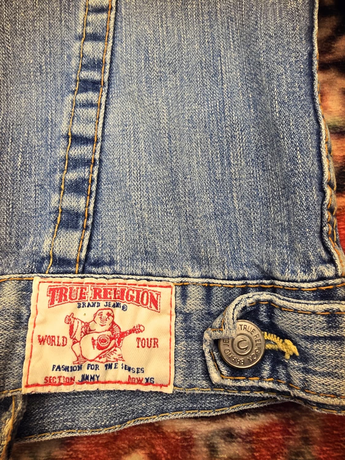 트루릴리젼(True Religion)데님 트러커 자켓 상품이미지3