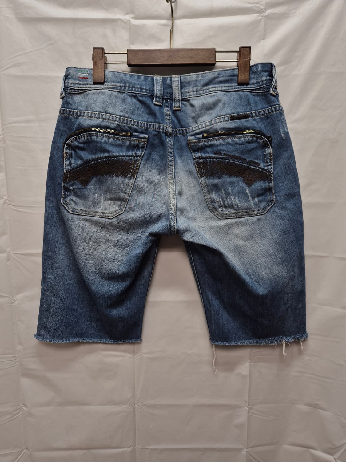 디젤 데님 하프팬츠 상품이미지4