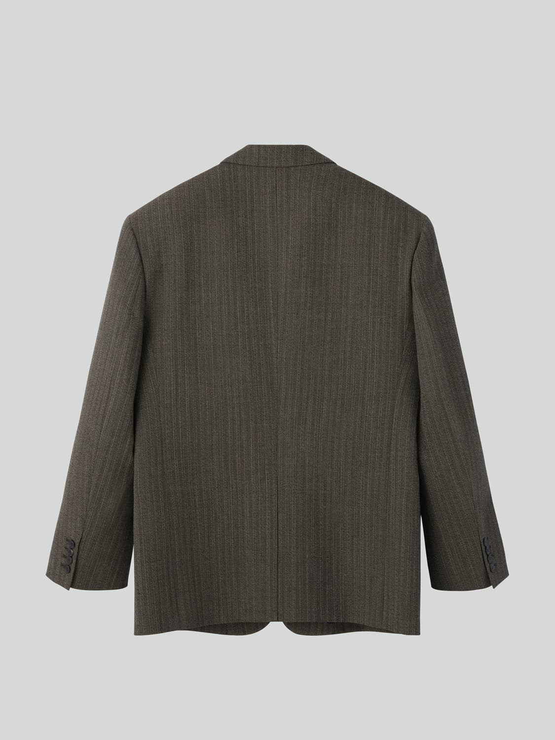 렉토 26SS 브로큰 헤링본 수트 자켓 다크 카키 상품이미지6