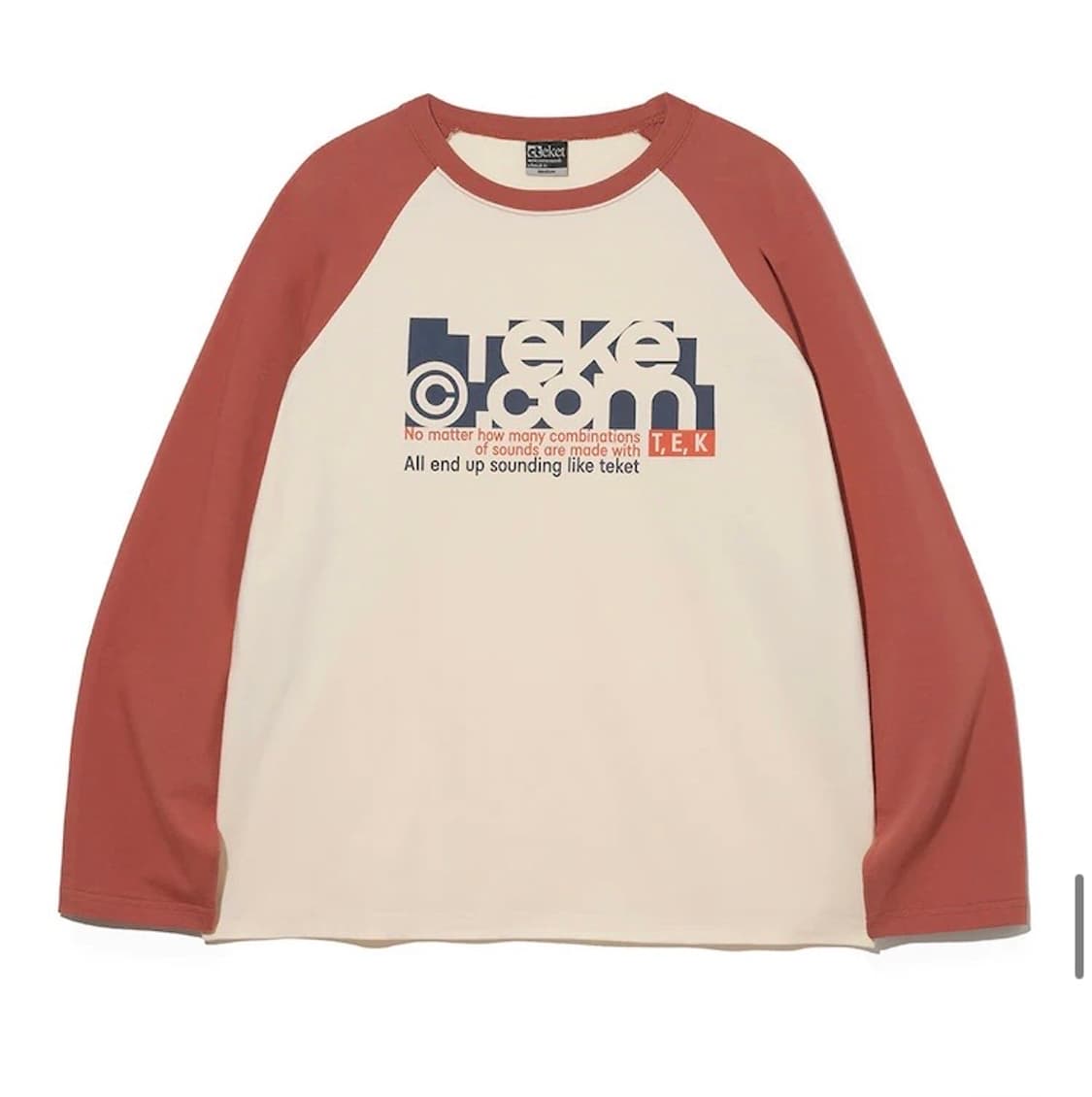 테켓 롱슬리브 M 상품이미지1