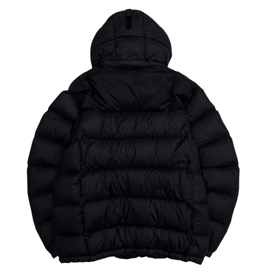 몽벨 미니로고 블랙 후드패딩 100 상품이미지6