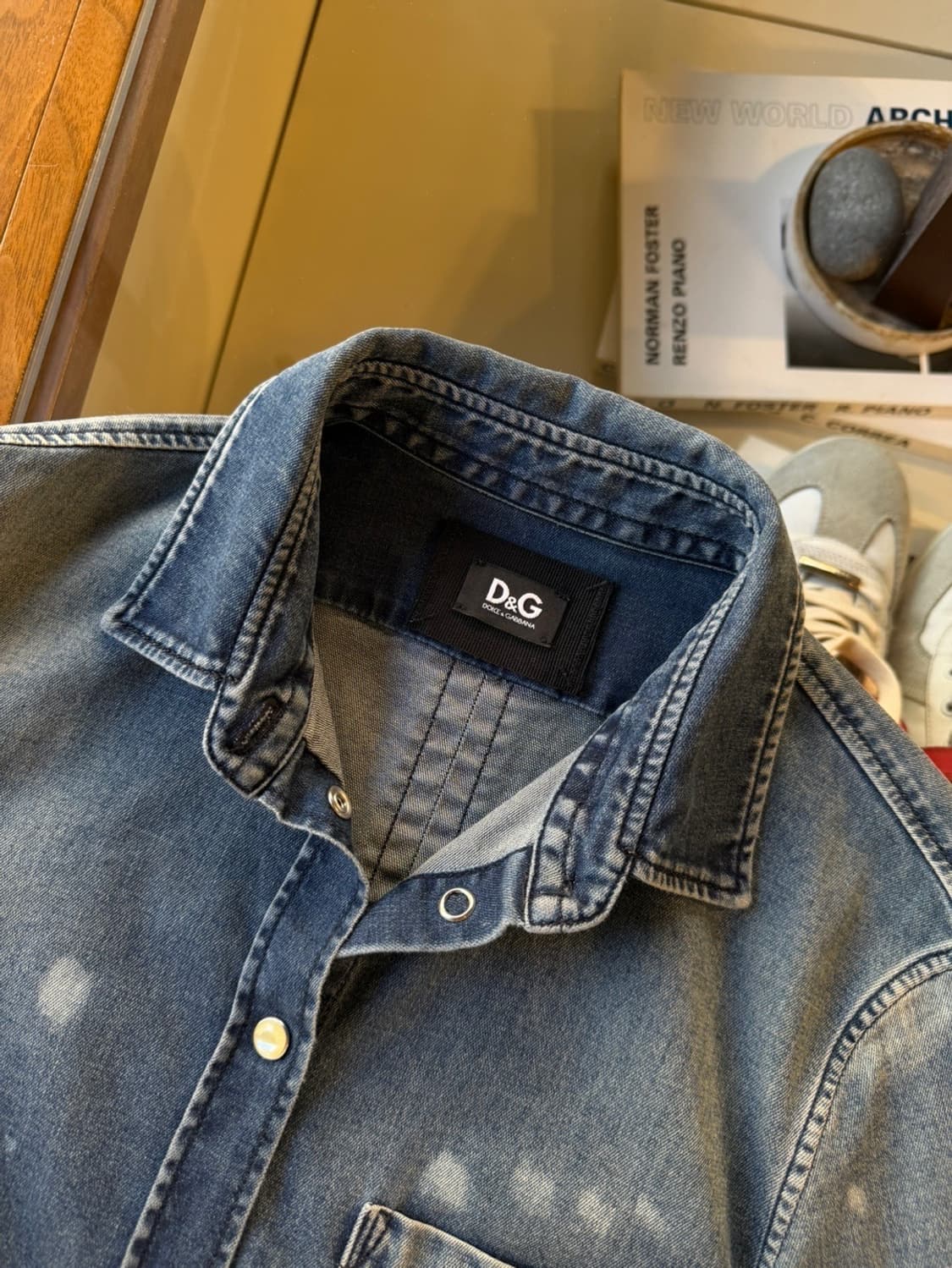 돌체앤가바나 데님 셔츠 55 상품이미지9