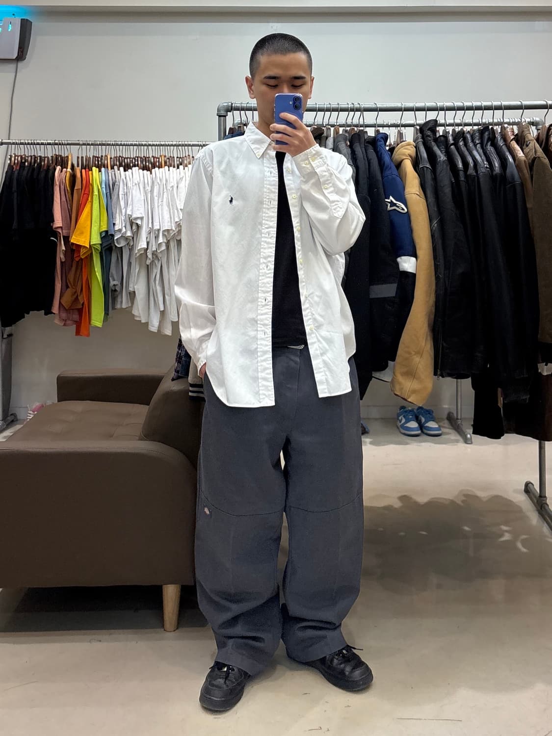 폴로 랄프로렌 셔츠 화이트  상품이미지6