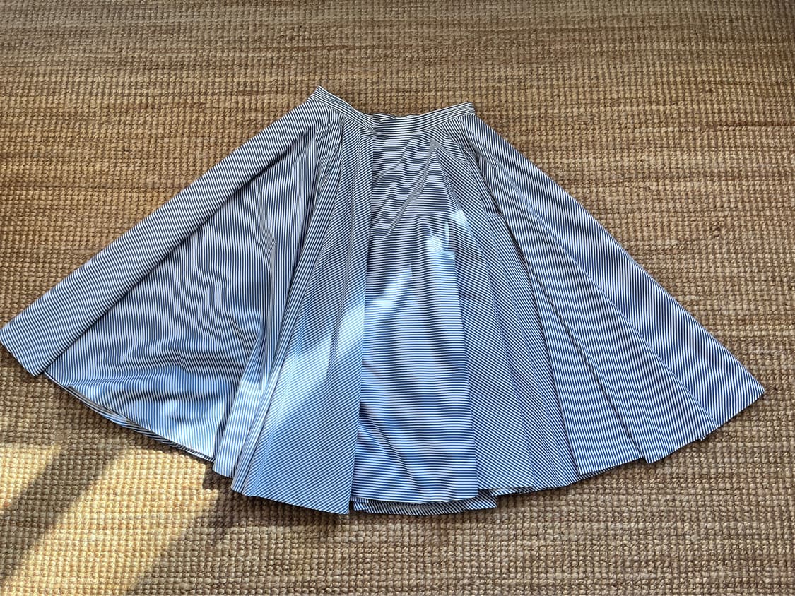 랄프로렌 여성 스트라이프플레어스커트 2사이즈 상품이미지6