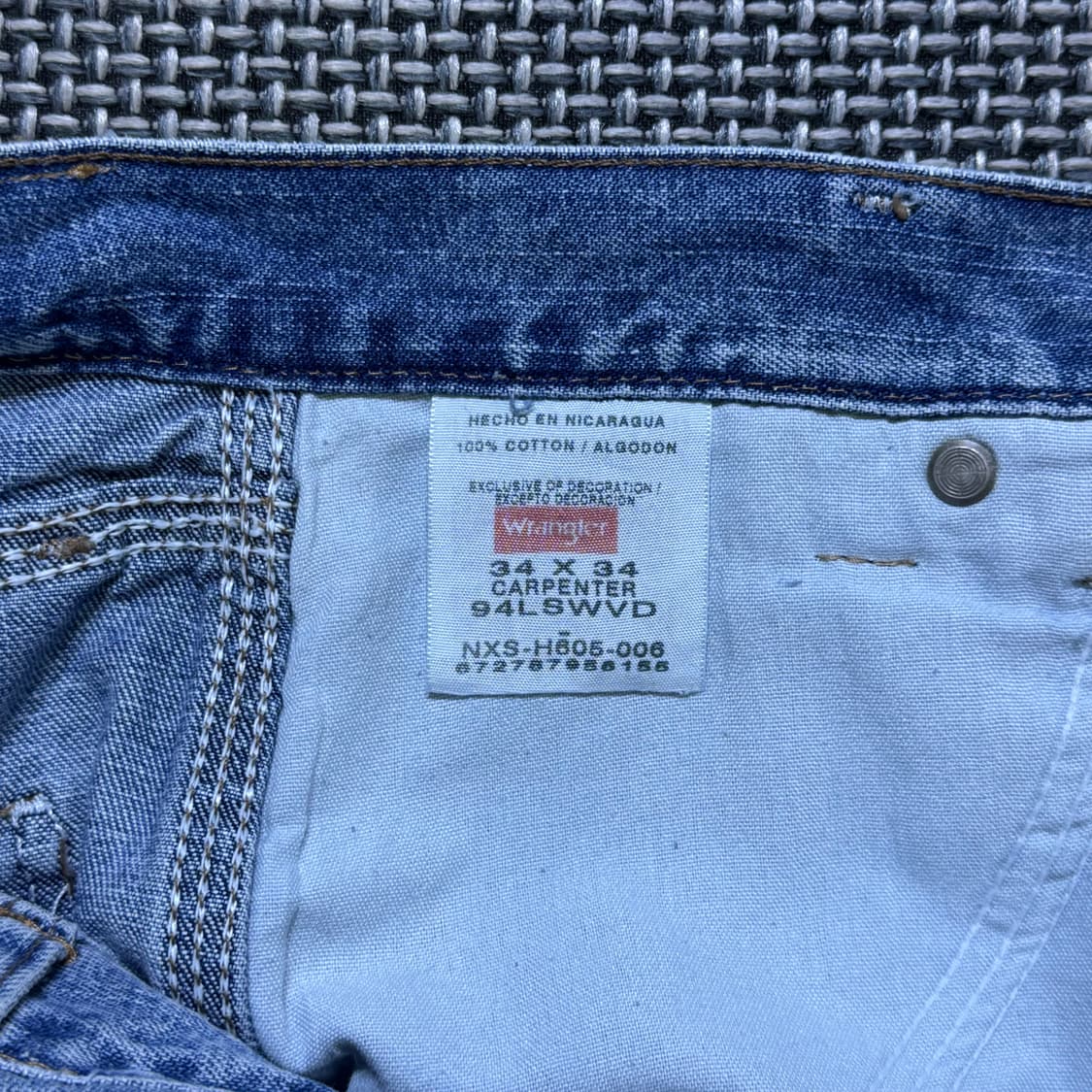 Wrangler 카펜터 데님 (31/kold_8027) 상품이미지4