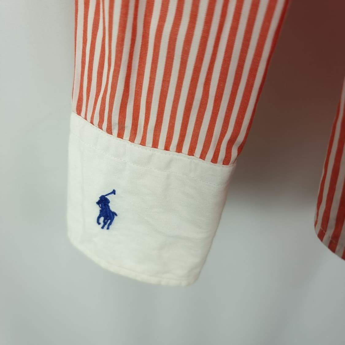 [폴로 랄프로렌] 커프스 로고 자수 스트라이프 셔츠 M19203 상품이미지6